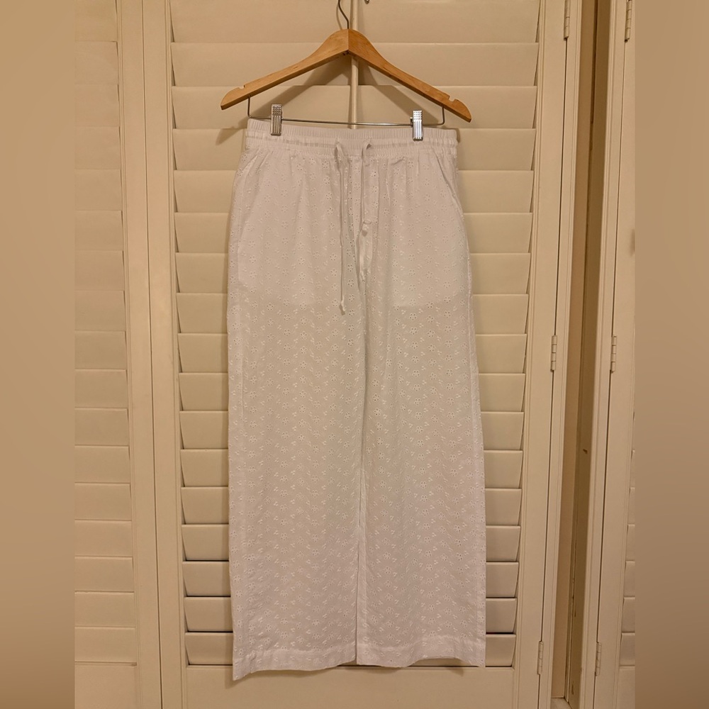 Zara eyelet pants